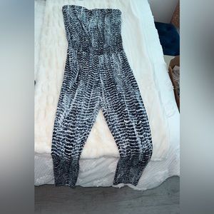 Veronica M jumpsuit ( tapered leg, strapless) Never worn tags on